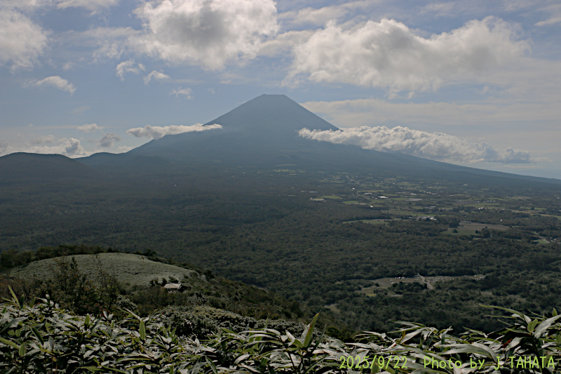 2025年9月22日の富士山写真