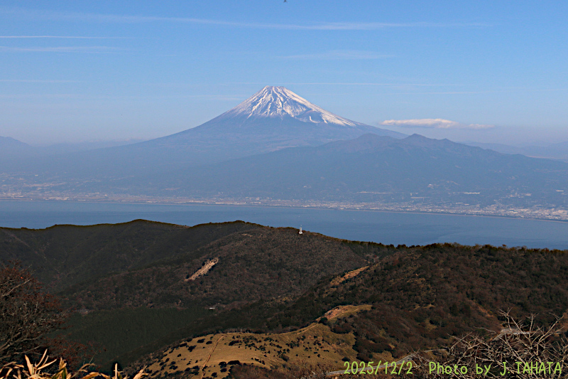 2025年12月2日の富士山写真