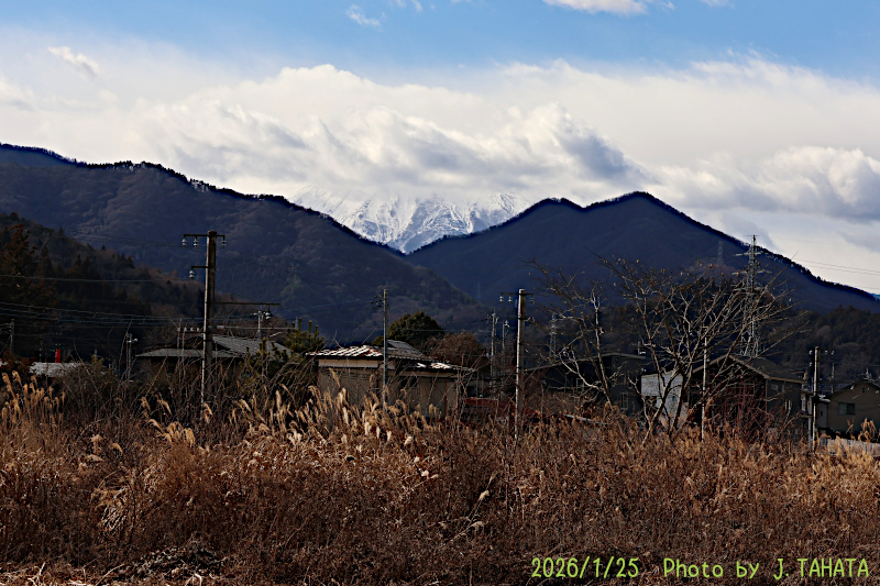 2026年1月25日の富士山写真